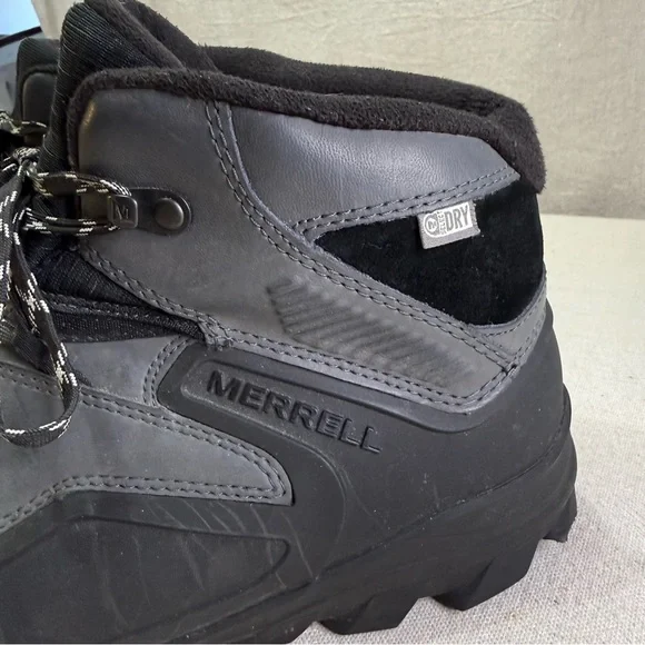 Merrell Men’s Waterproof Winter Boots Vibram Arctic Grip Ice Traction Size 12 - Picture 2 of 16